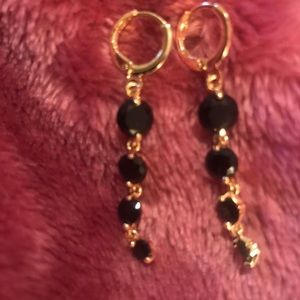 Gold plated earrings